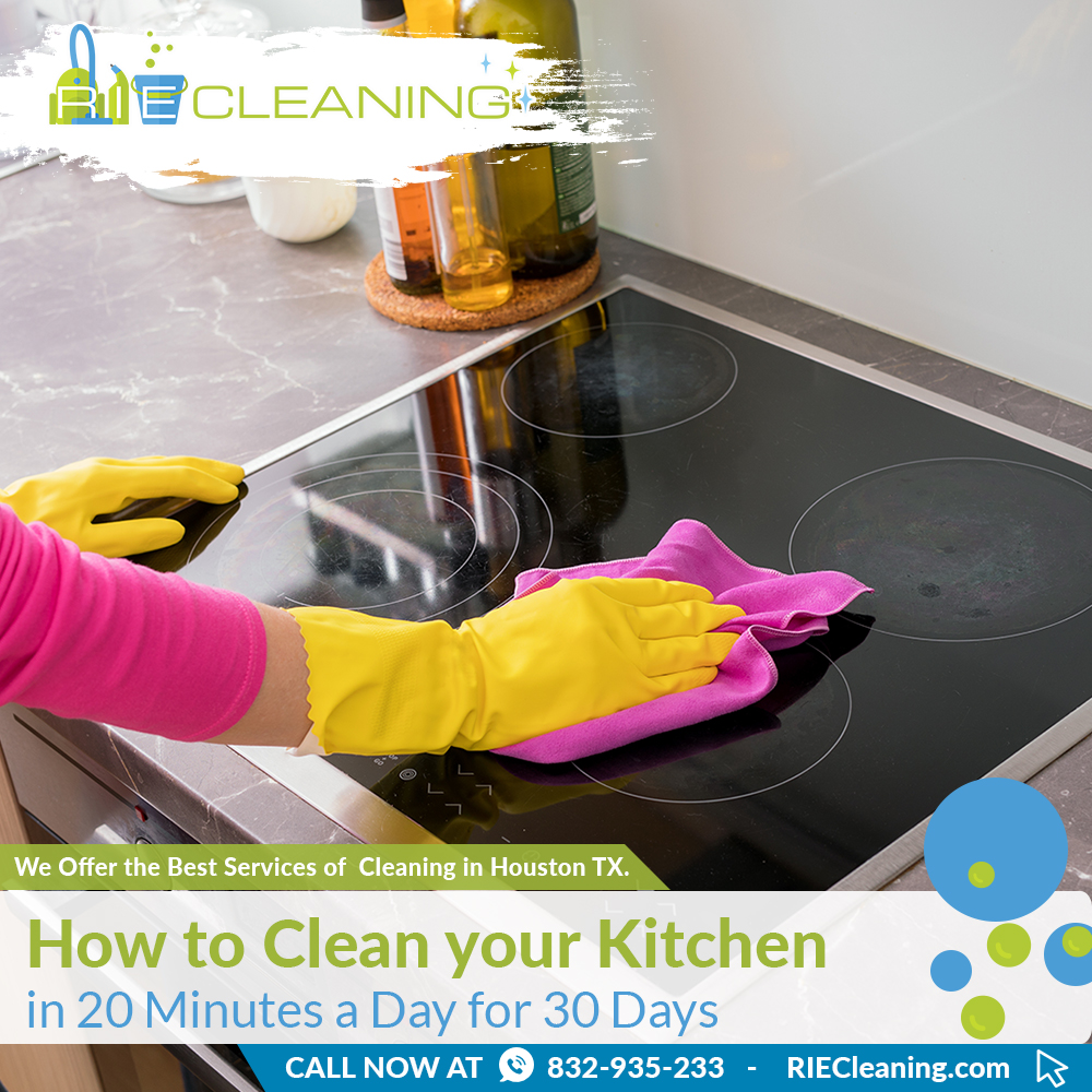 30 Minute Kitchen Cleaning