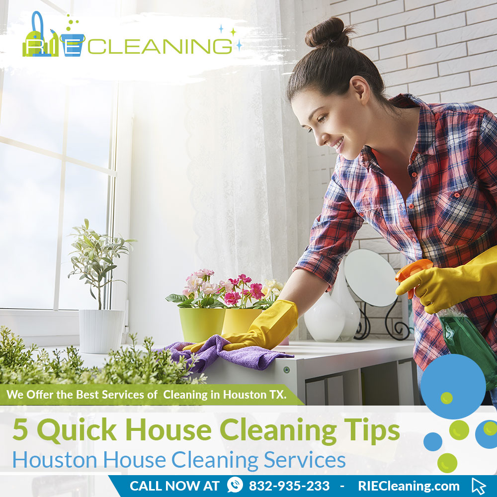 Rie Cleaning 5 Quick House Cleaning Tips